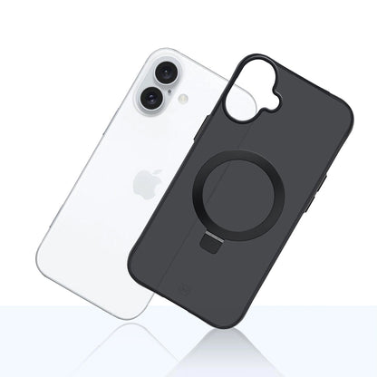 Case for Apple iPhone 17, 3MK, Smoke MagStand, Black