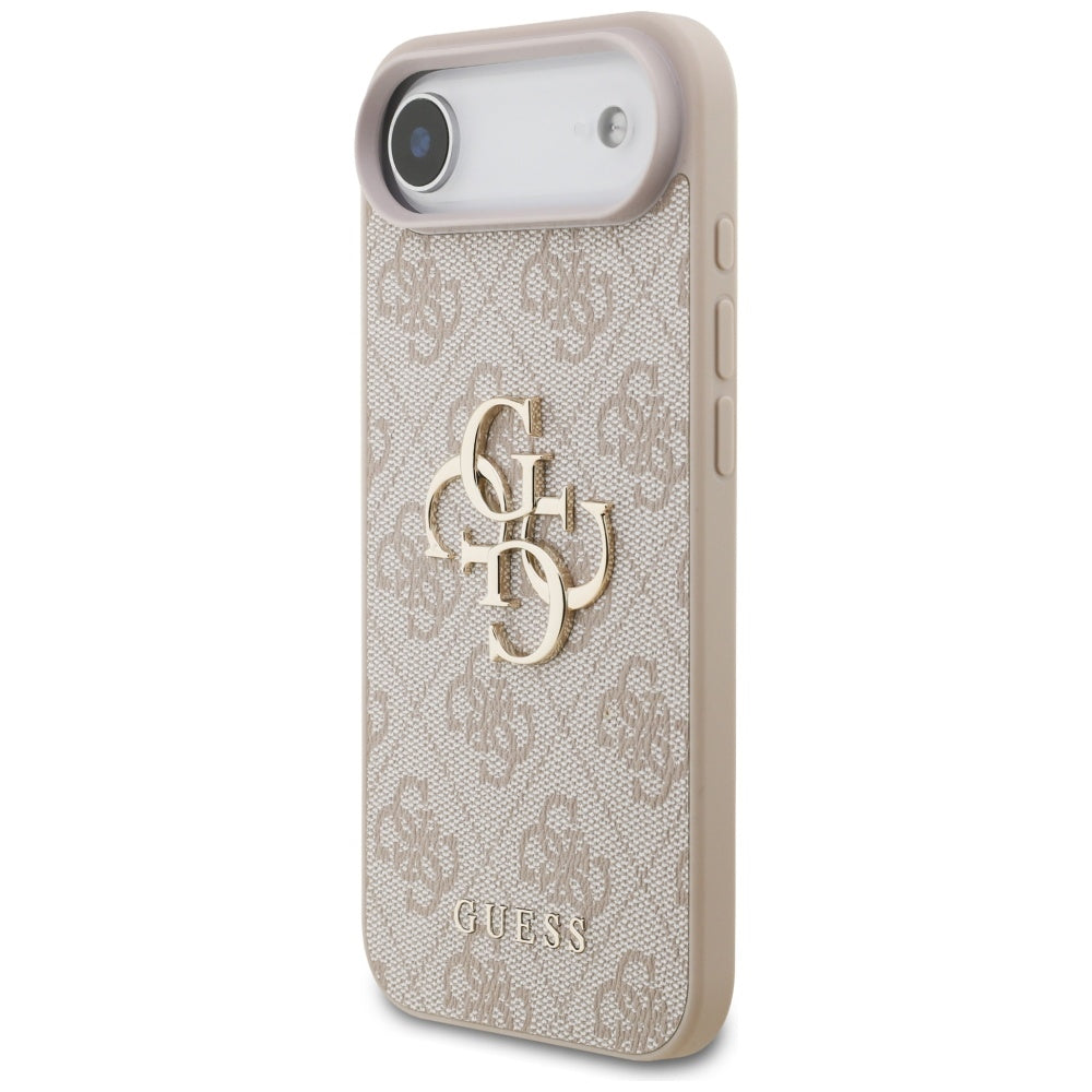 Pouzdro pro Apple iPhone 17 Air, Guess, 4G Big Logo, Růžové