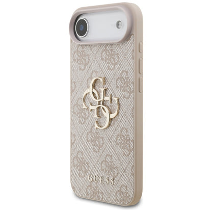 Pouzdro pro Apple iPhone 17 Air, Guess, 4G Big Logo, Růžové