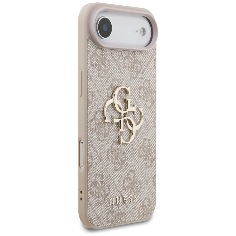 Pouzdro pro Apple iPhone 17 Air, Guess, 4G Big Logo, Růžové