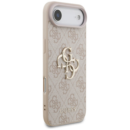 Pouzdro pro Apple iPhone 17 Air, Guess, 4G Big Logo, Růžové