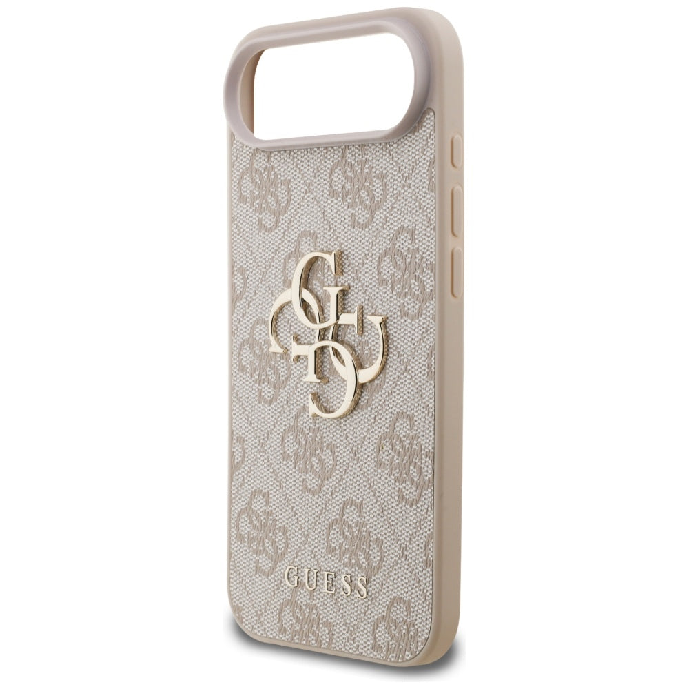 Pouzdro pro Apple iPhone 17 Air, Guess, 4G Big Logo, Růžové