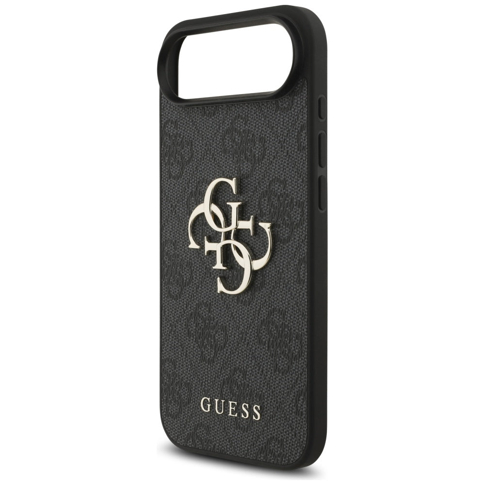 Pouzdro pro Apple iPhone 17 Air, Guess, 4G Classic Logo with Strap, Černá