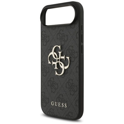 Pouzdro pro Apple iPhone 17 Air, Guess, 4G Classic Logo with Strap, Černá