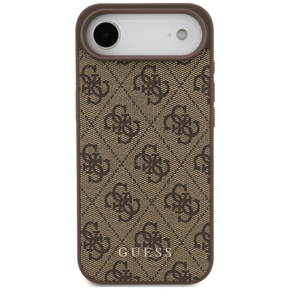Pouzdro pro Apple iPhone 17 Air, Guess, 4G Classic, Hnědá