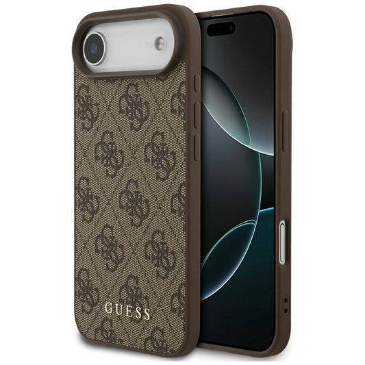 Pouzdro pro Apple iPhone 17 Air, Guess, 4G Classic, Hnědá