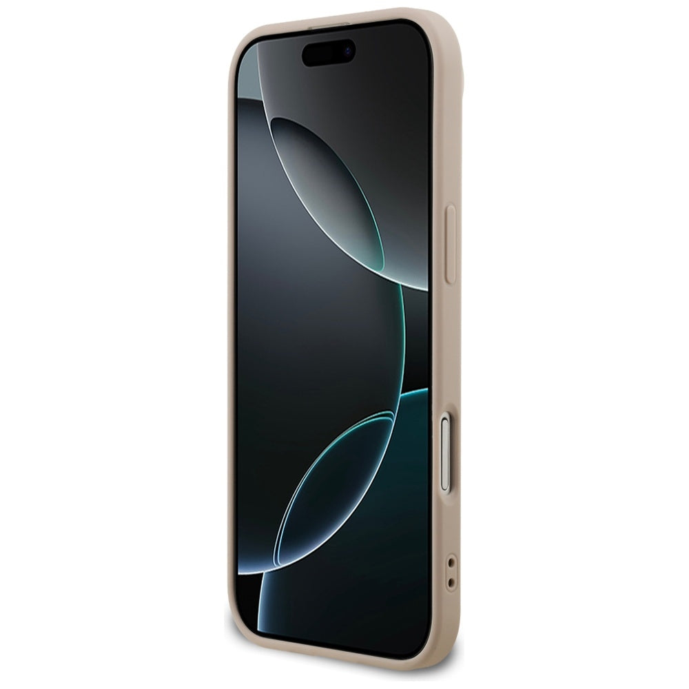 Pouzdro pro Apple iPhone 17 Air, Guess, 4G Classic, Růžové