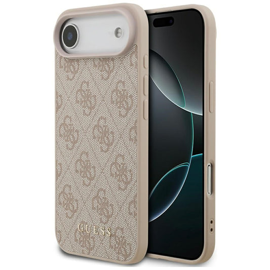 Pouzdro pro Apple iPhone 17 Air, Guess, 4G Classic, Růžové