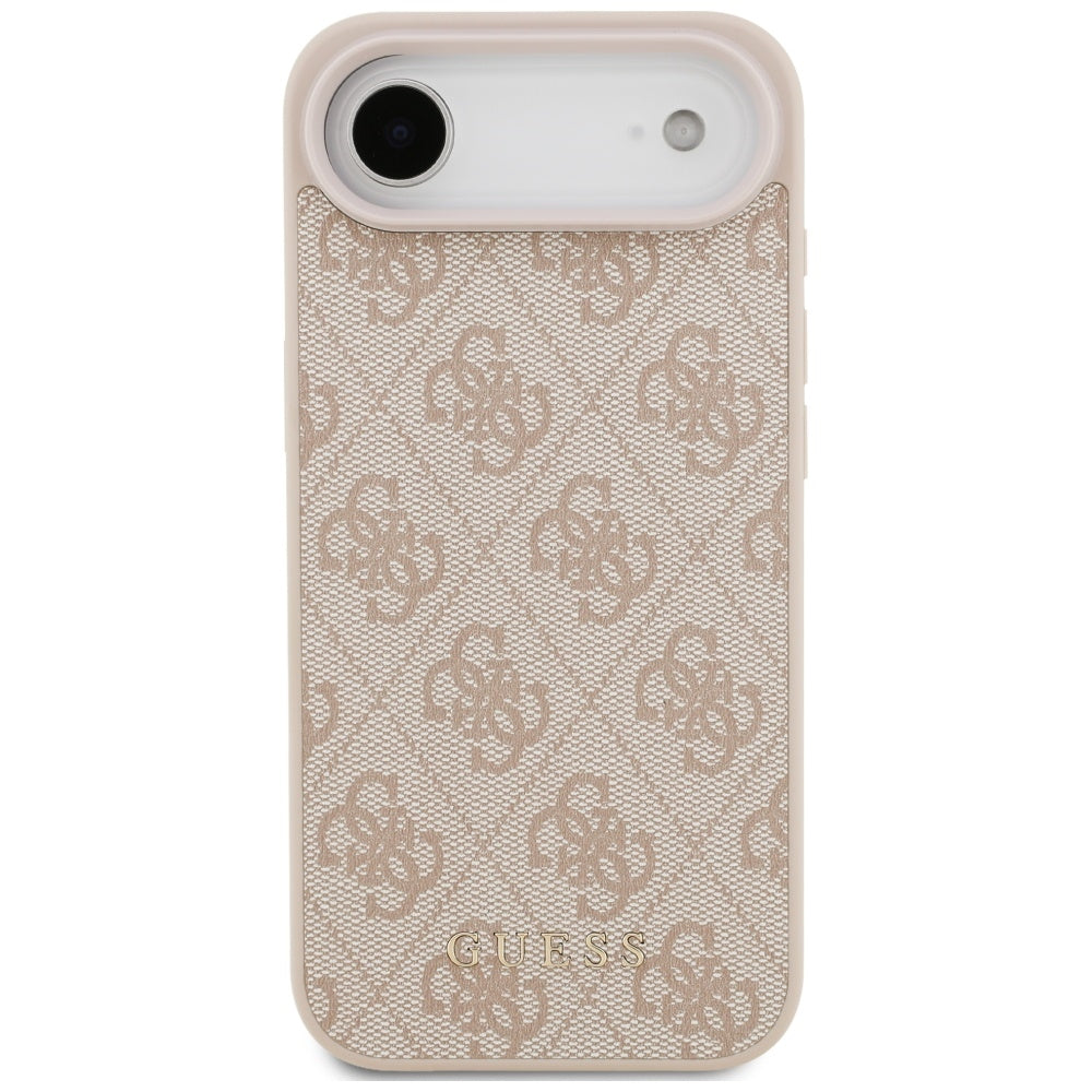 Pouzdro pro Apple iPhone 17 Air, Guess, 4G Classic, Růžové