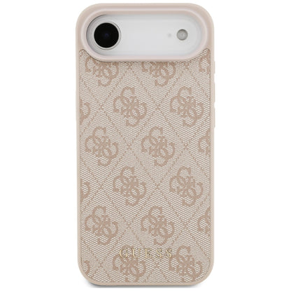 Pouzdro pro Apple iPhone 17 Air, Guess, 4G Classic, Růžové