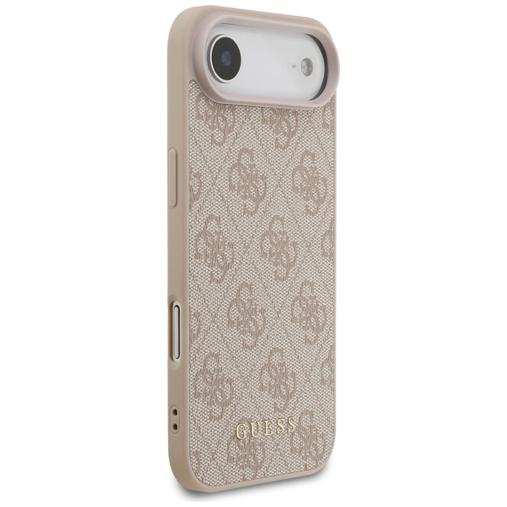 Pouzdro pro Apple iPhone 17 Air, Guess, 4G Classic, Růžové