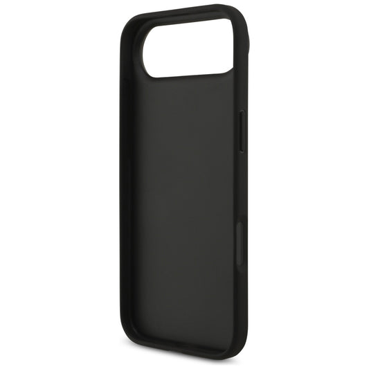 Pouzdro pro Apple iPhone 17 Air, Guess, 4G Grained Big and Classic Logo, Černá