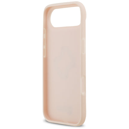Pouzdro pro Apple iPhone 17 Air, Guess, 4G Grained Big and Classic Logo, Růžové
