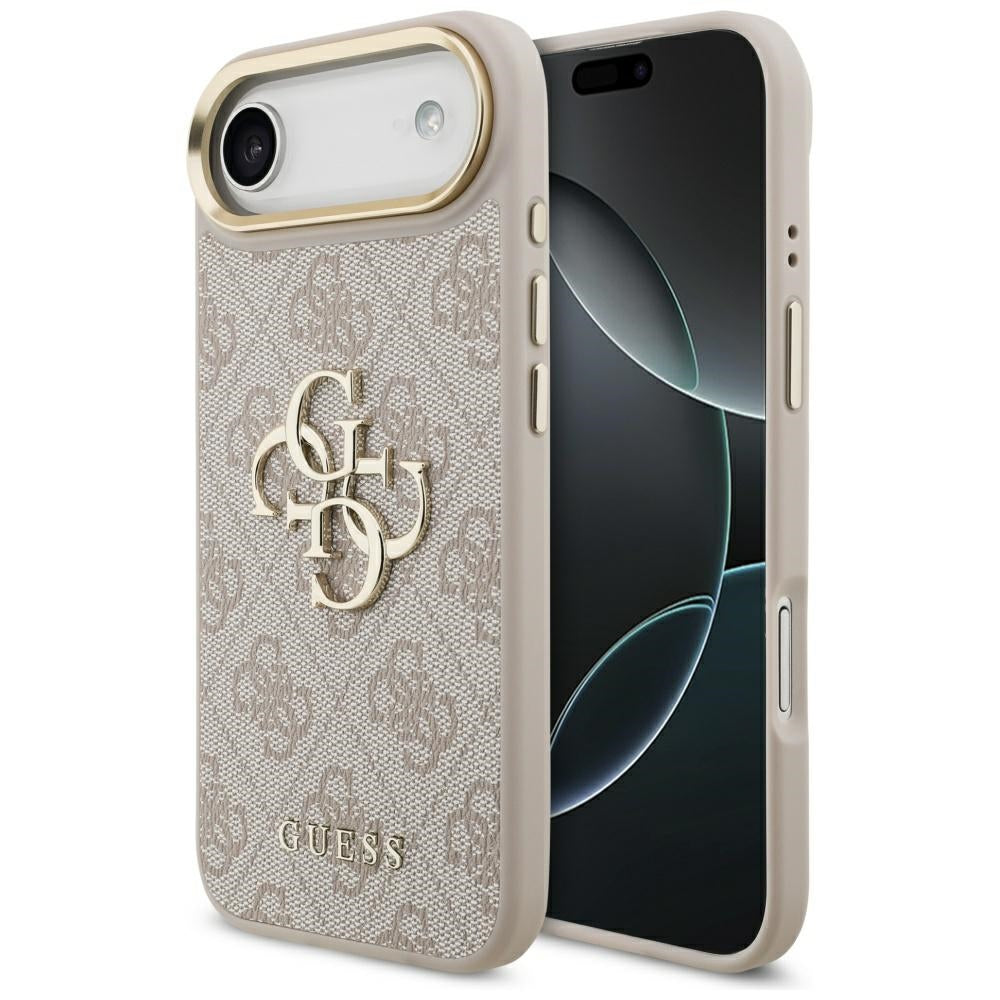Pouzdro pro Apple iPhone 17 Air, Guess, Big 4G Logo Classic, Růžové Zlato