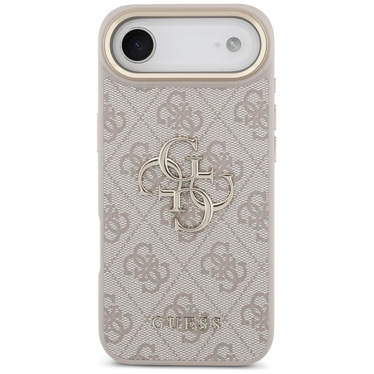 Pouzdro pro Apple iPhone 17 Air, Guess, Big 4G Logo Classic, Růžové Zlato