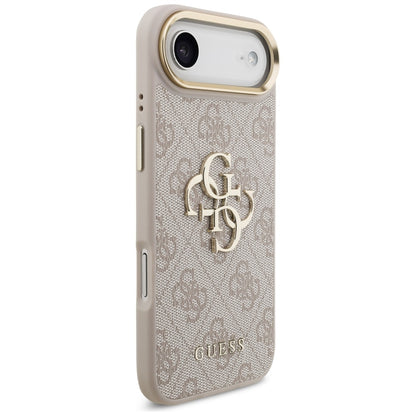 Pouzdro pro Apple iPhone 17 Air, Guess, Big 4G Logo Classic, Růžové Zlato