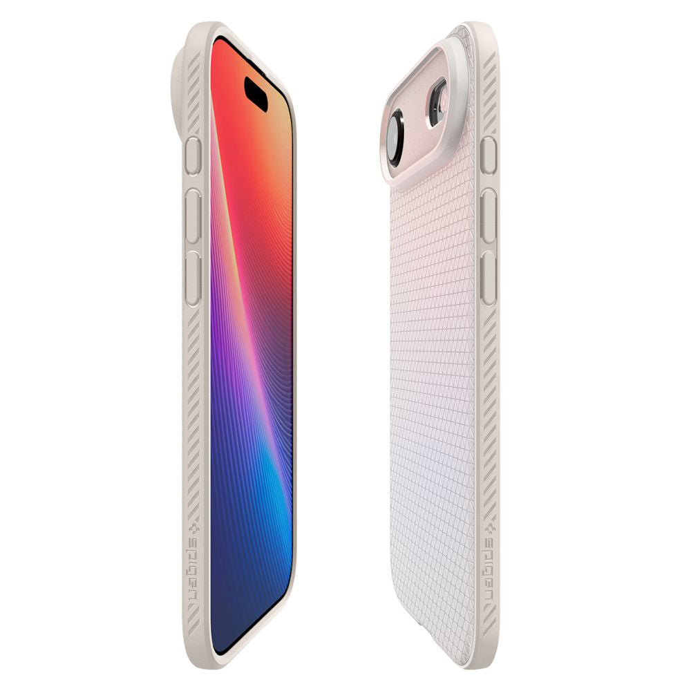 Pouzdro pro Apple iPhone 17 Air, Spigen, Liquid Air, Bežové