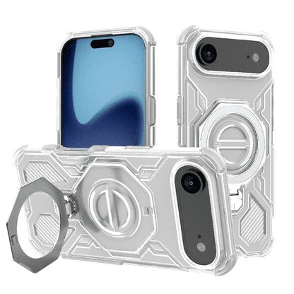 Pouzdro pro Apple iPhone 17 Air, Techsuit, Carbon Shield Pro, Bílá