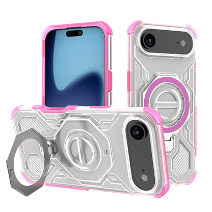 Pouzdro pro Apple iPhone 17 Air, Techsuit, Carbon Shield Pro, Růžové.