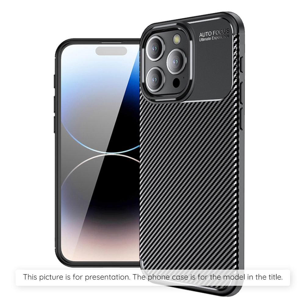 Pouzdro pro Apple iPhone 17 Air, Techsuit, CarbonFiber, Černá