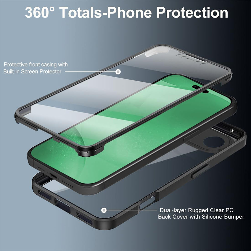 Pouzdro pro Apple iPhone 17 Air, Techsuit, ColorVerse 360, Růžové