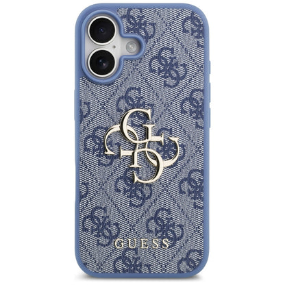 Case for Apple iPhone 17, Guess, 4G Big Logo, Blue