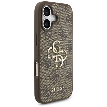 Case for Apple iPhone 17, Guess, 4G Big Logo, Brown