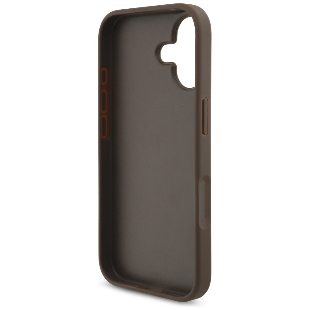 Case for Apple iPhone 17, Guess, 4G Big Logo, Brown