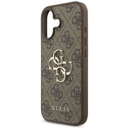 Case for Apple iPhone 17, Guess, 4G Big Logo, Brown