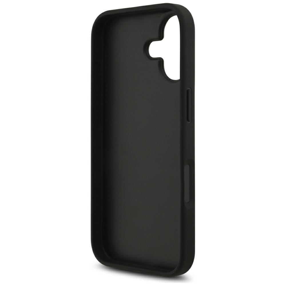 Pouzdro pro Apple iPhone 17, Guess, 4G Grained Big and Classic Logo, Černá