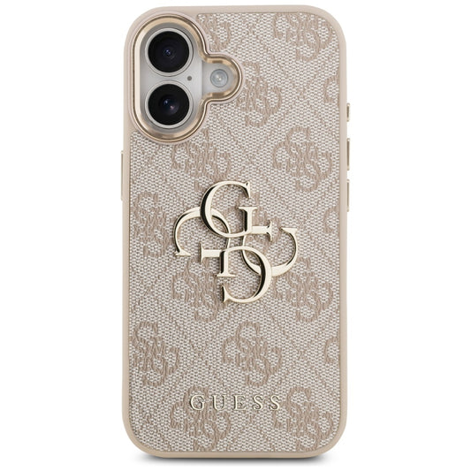 Pouzdro pro Apple iPhone 17, Guess, Big 4G Logo Classic, Růžové Zlato