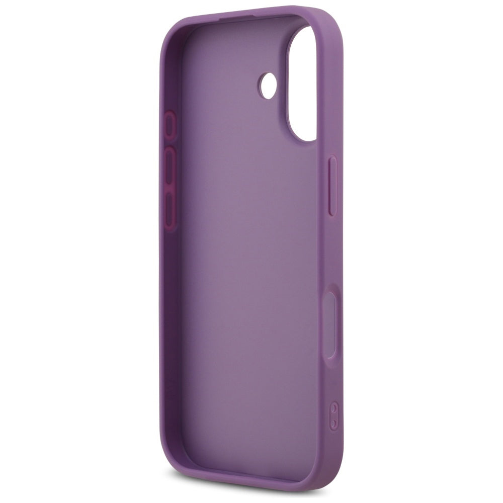 Pouzdro pro Apple iPhone 17, Guess, Fixed Glitter Big 4G, Fialové