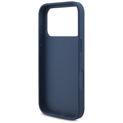 Pouzdro pro Apple iPhone 17 Pro, Guess, 4G Big Logo, Modrá