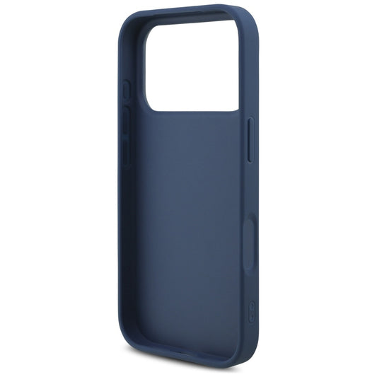 Pouzdro pro Apple iPhone 17 Pro, Guess, 4G Big Logo, Modrá
