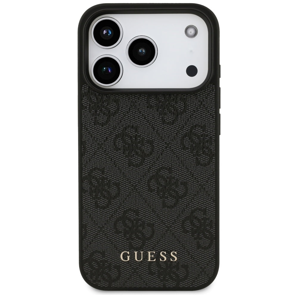Pouzdro pro Apple iPhone 17 Pro, Guess, 4G Classic, Černá