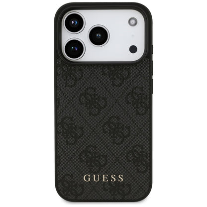 Pouzdro pro Apple iPhone 17 Pro, Guess, 4G Classic, Černá