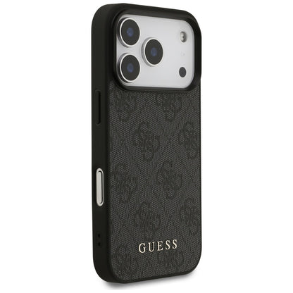 Pouzdro pro Apple iPhone 17 Pro, Guess, 4G Classic, Černá