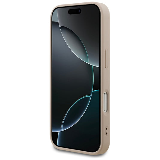 Pouzdro pro Apple iPhone 17 Pro, Guess, 4G Classic, Růžové
