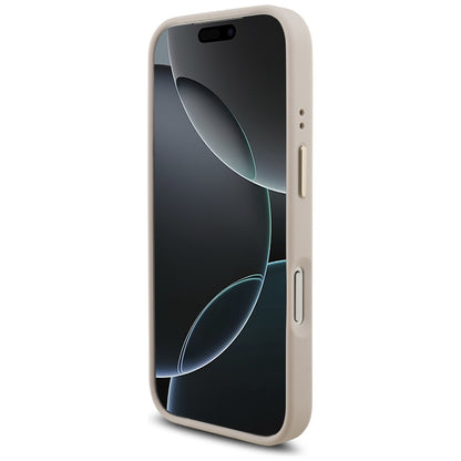 Pouzdro pro Apple iPhone 17 Pro, Guess, Big 4G Logo Classic, Růžové Zlato