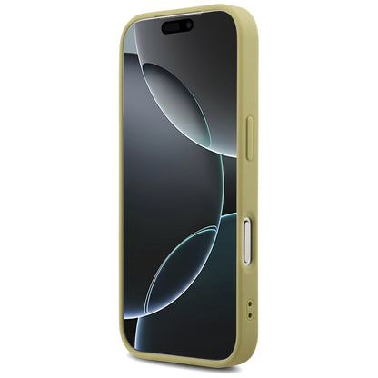 Pouzdro pro Apple iPhone 17 Pro, Guess, Fixed Glitter Big 4G, Zlaté