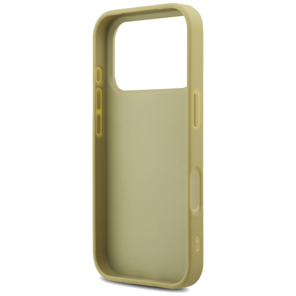 Pouzdro pro Apple iPhone 17 Pro, Guess, Fixed Glitter Big 4G, Zlaté