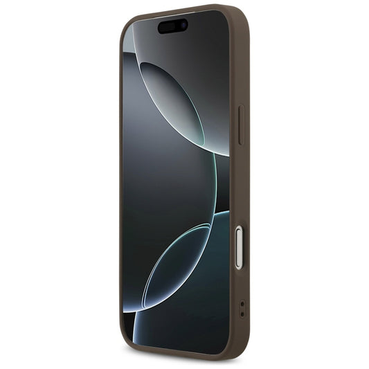 Pouzdro pro Apple iPhone 17 Pro Max, Guess, 4G Classic, hnědá