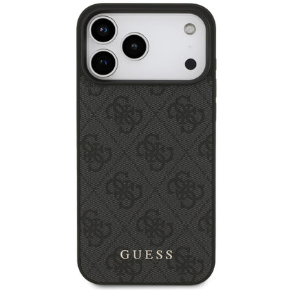 Pouzdro pro Apple iPhone 17 Pro Max, Guess, 4G Classic, Černá