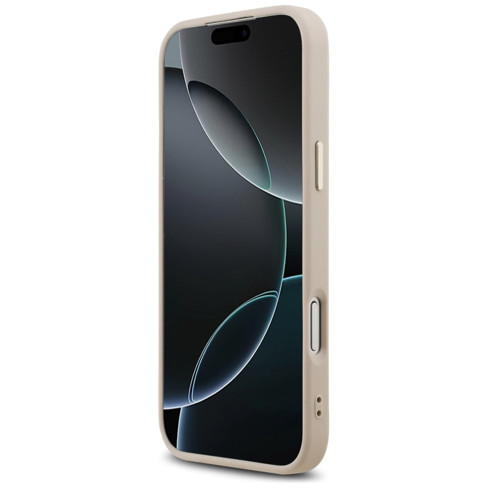 Pouzdro pro Apple iPhone 17 Pro Max, Guess, Big 4G Logo Classic, Růžové Zlato