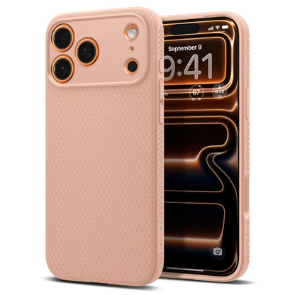 Pouzdro pro Apple iPhone 17 Pro Max, Spigen, Liquid Air, Růžové