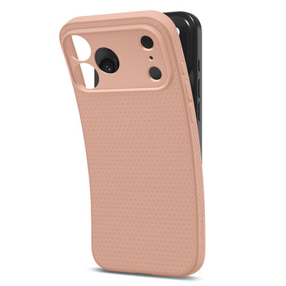Pouzdro pro Apple iPhone 17 Pro Max, Spigen, Liquid Air, Růžové