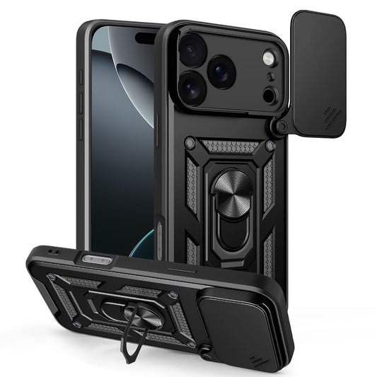 Pouzdro pro Apple iPhone 17 Pro Max, Techsuit, CamShield, Černá