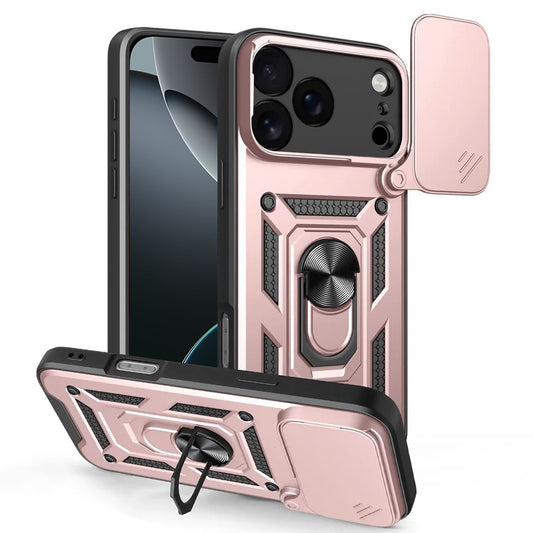 Pouzdro pro Apple iPhone 17 Pro Max, Techsuit, CamShield, Růžové