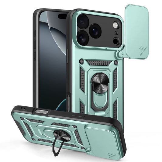 Pouzdro pro Apple iPhone 17 Pro Max, Techsuit, CamShield, Zelená