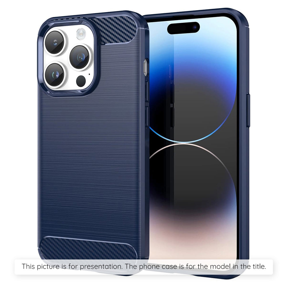 Pouzdro pro Apple iPhone 17 Pro Max, Techsuit, Carbon, Modrá